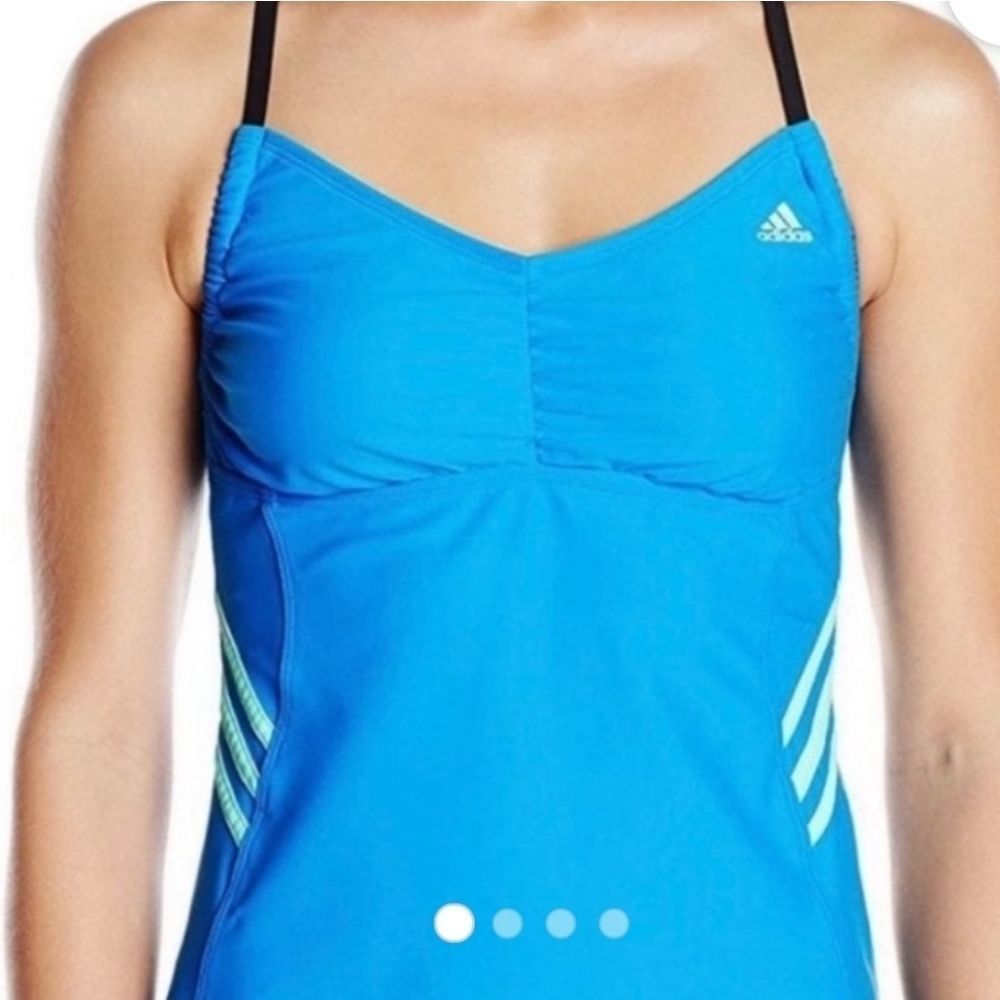 New with tags women's Adidas bandeaukini swim top